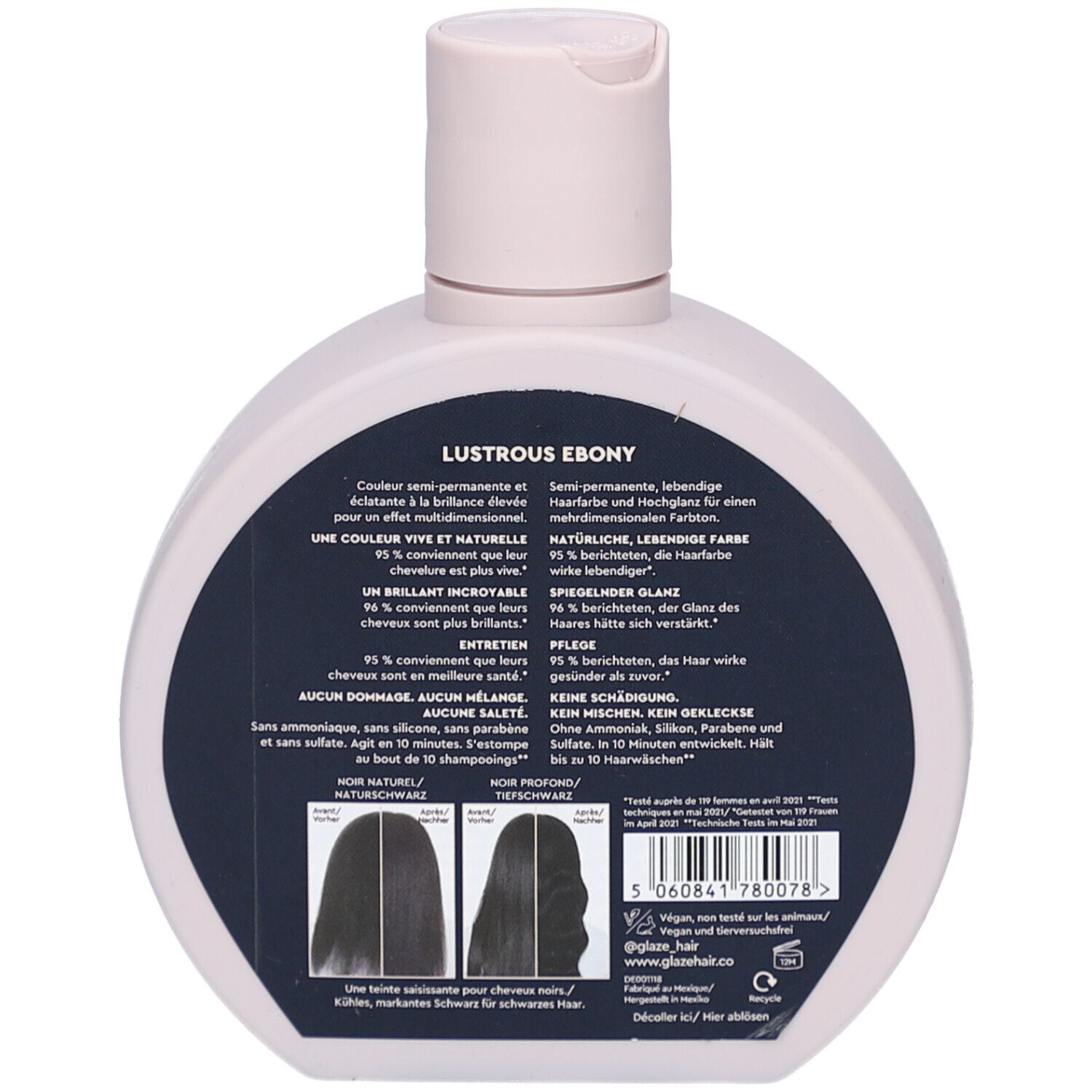 GLAZE Farbvertiefender Gloss blau-schw 190 ml