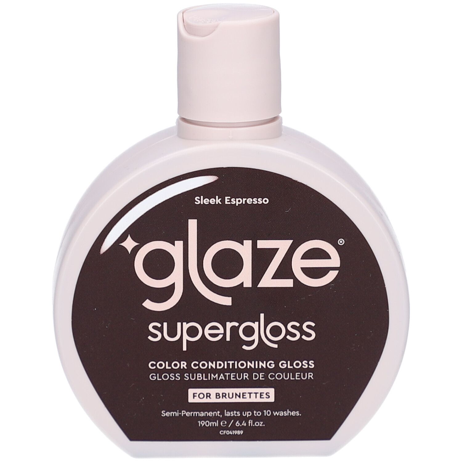 GLAZE Farbvertiefender Gloss dunkelbraun 190 ml