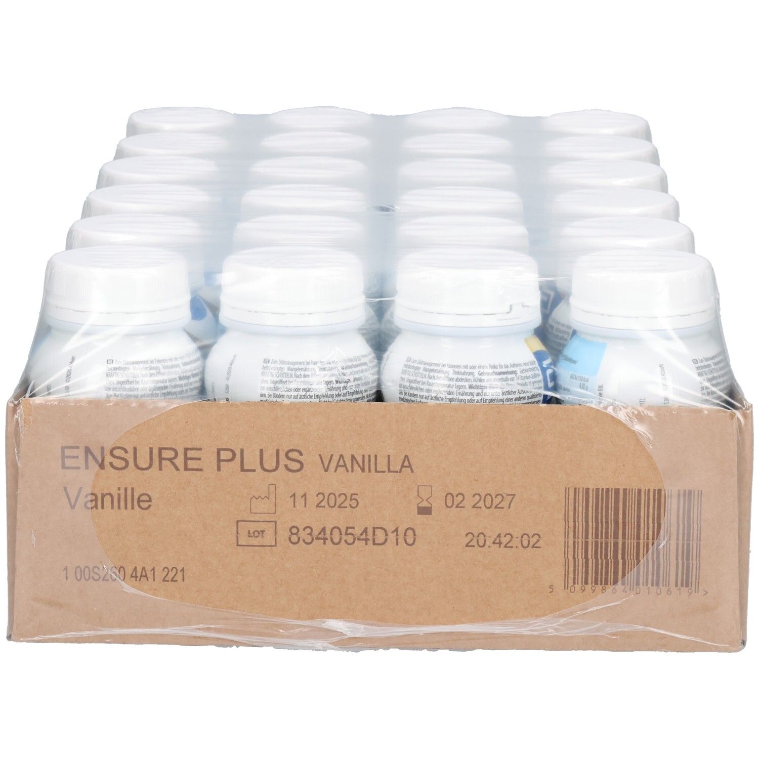 ENSURE Plus Vanille 24 x 200 ml