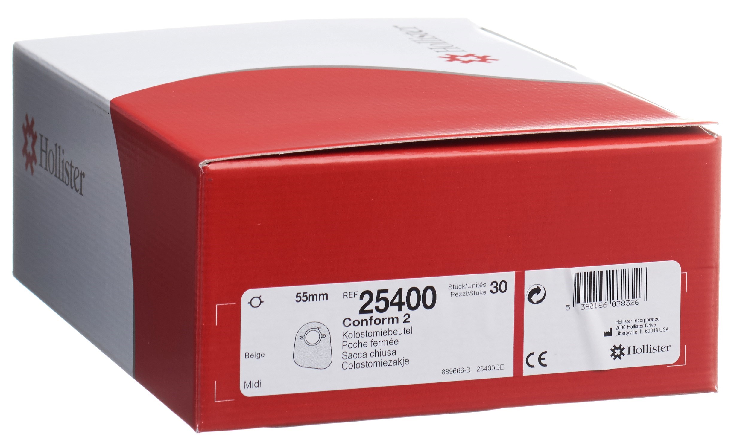 HOLLISTER CONF 2 Colo 2t 55mm hf 30 Stk