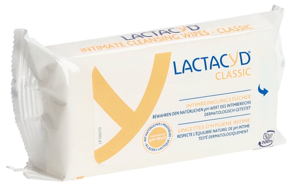 LACTACYD Intimpflegetücher 15 Stk
