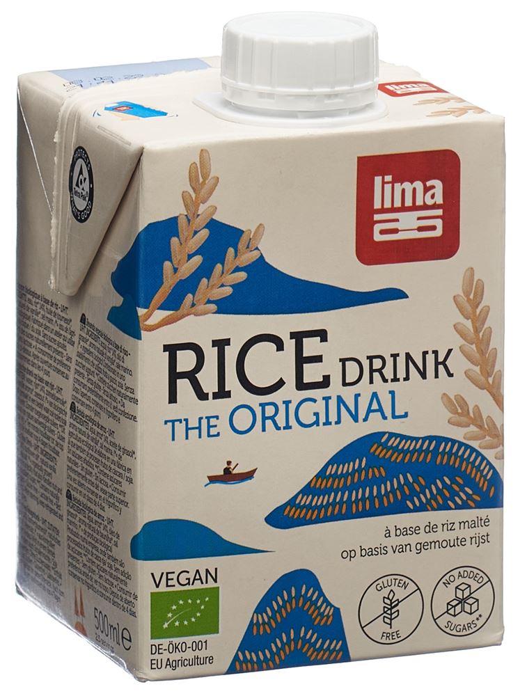 LIMA Rice Drink Original Tetra 500 ml