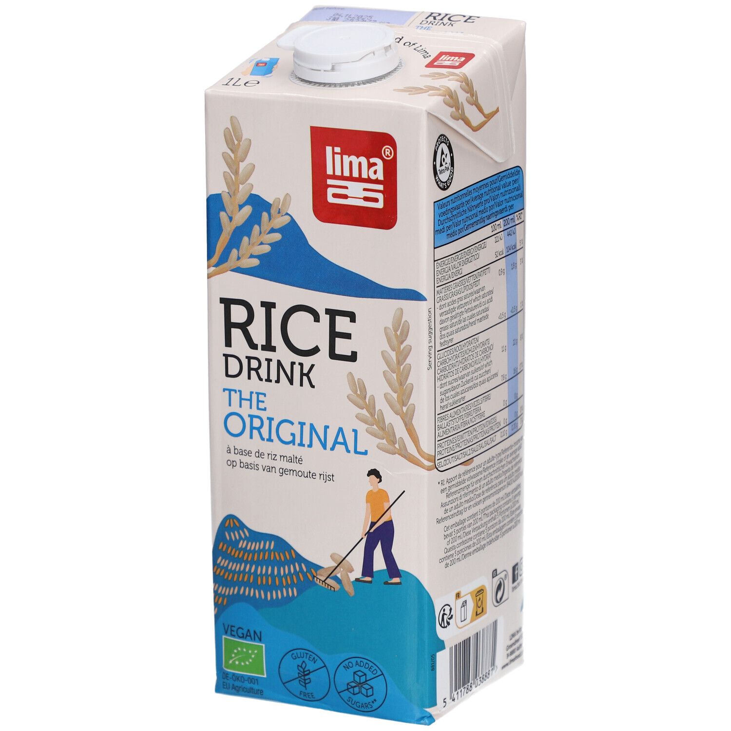 LIMA Rice Drink Original Tetra 1 lt