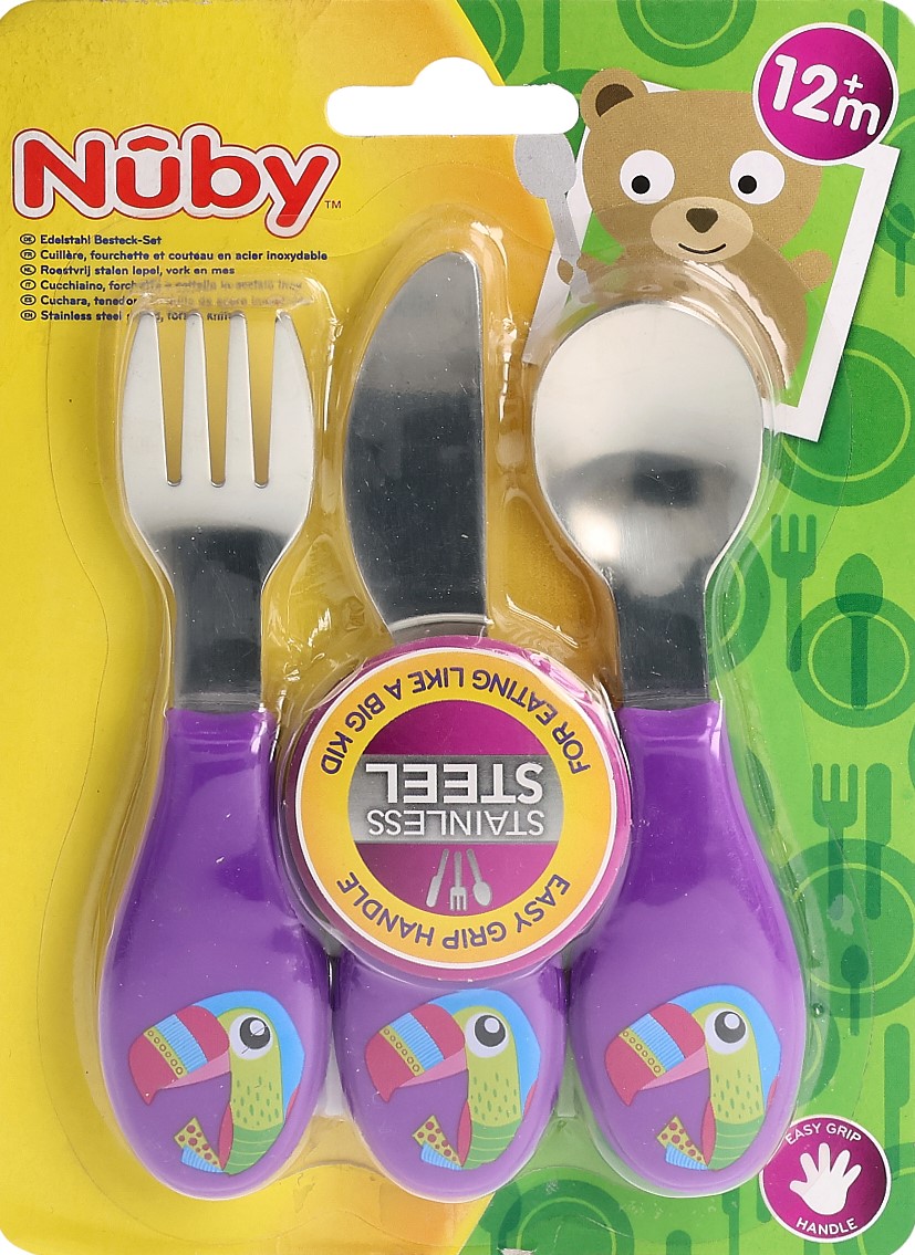 NUBY Besteck Set Edelstahl