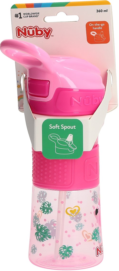 NUBY Trinkhalmbech Reflex 360ml Soft Spout Silikon
