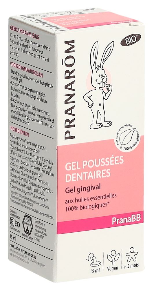 PRANAROM PranaBB Zahnungsgel Bio Tb 15 ml