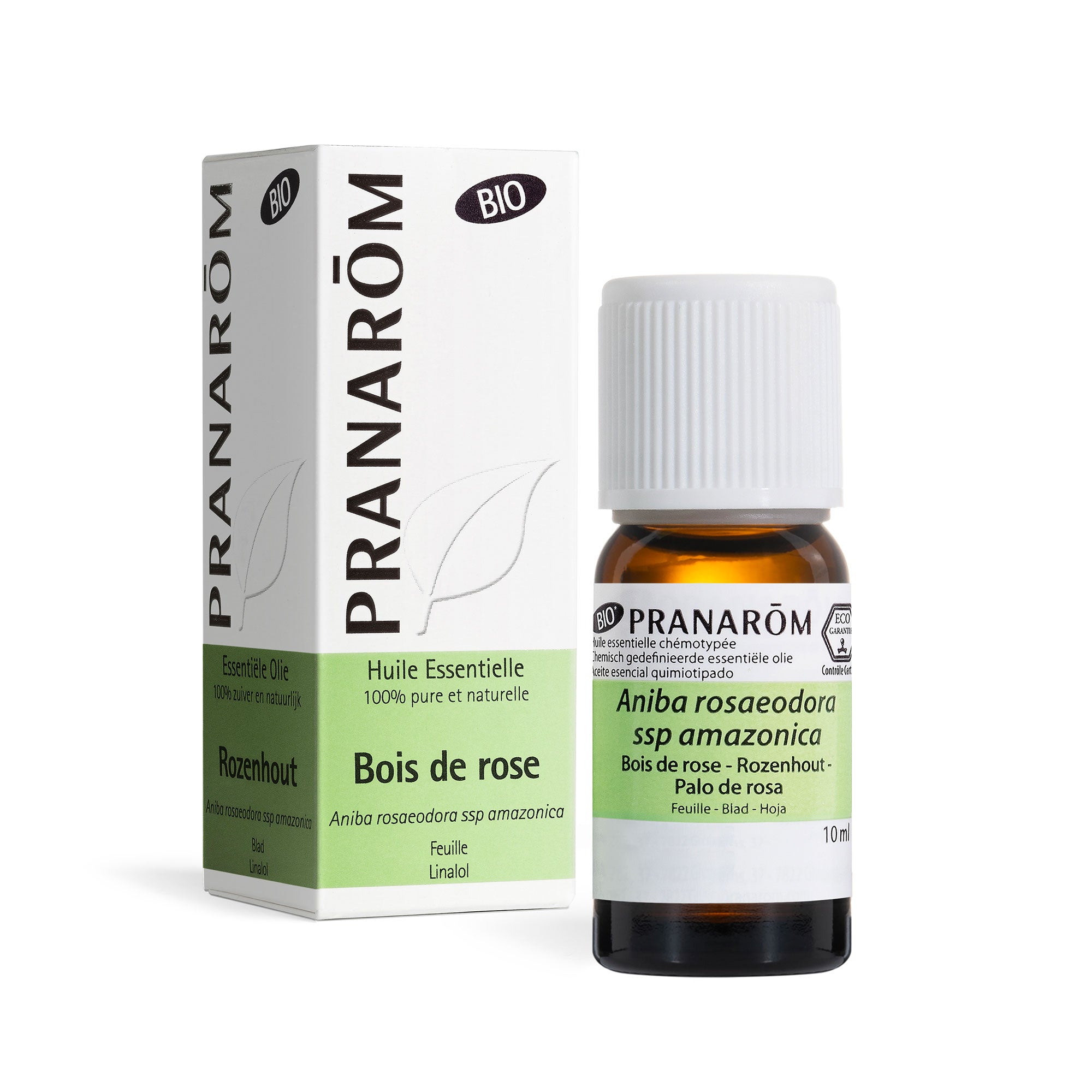 PRANAROM Huile Essentielle de Bois de Rose - Bio 10 ml