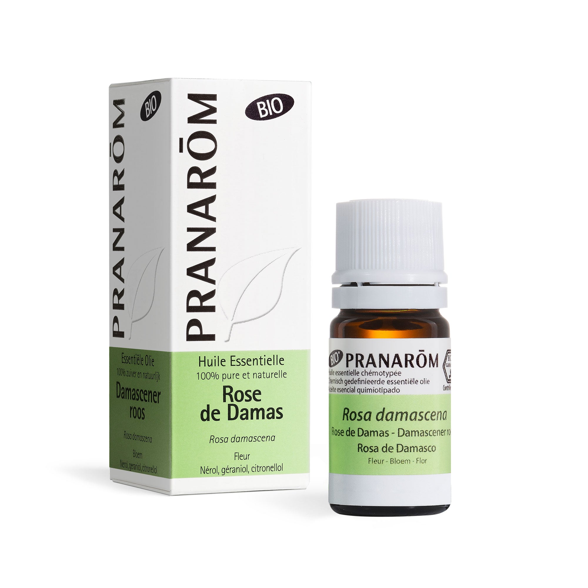 PRANAROM Huile Essentielle de Rose de Damas - Bio 5 ml