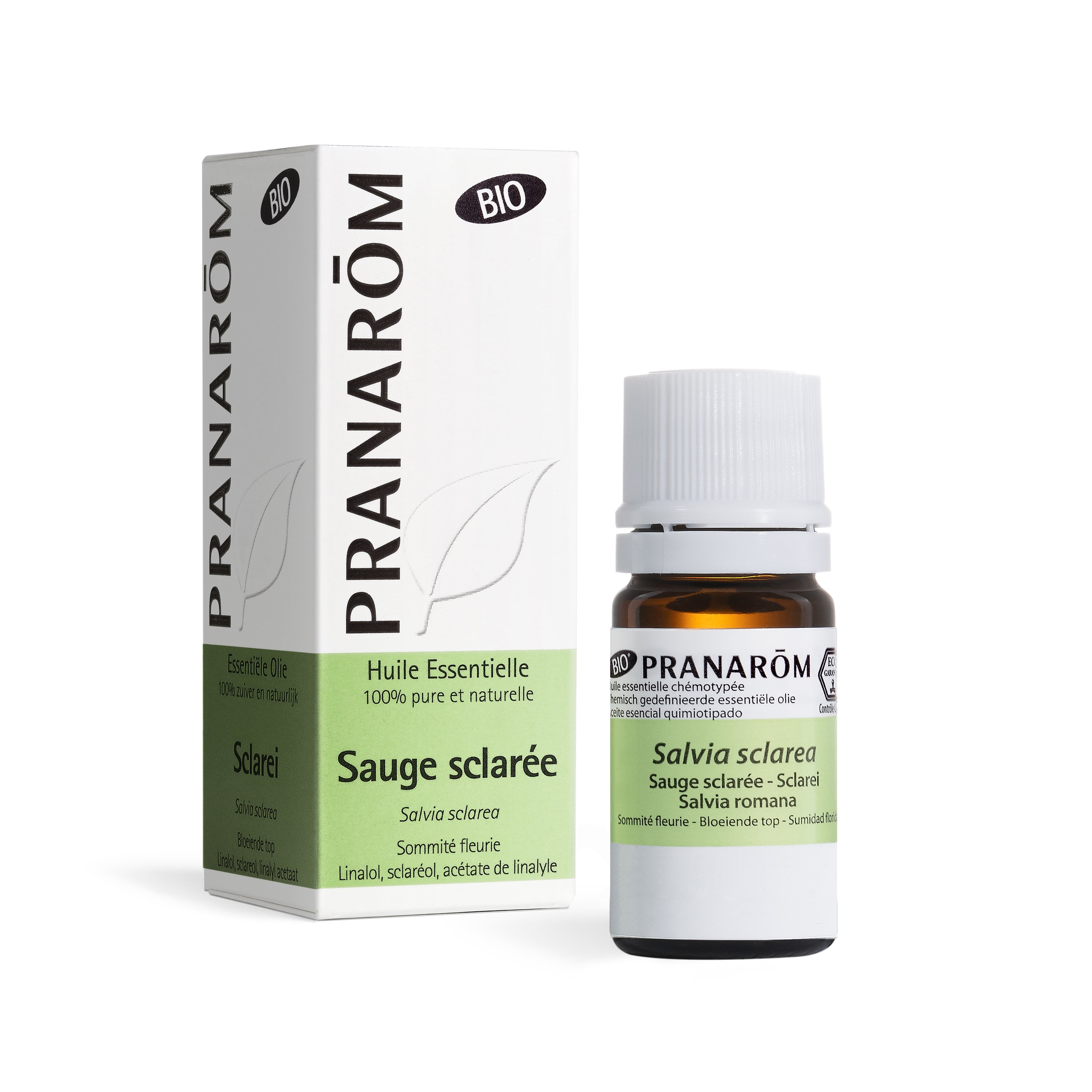 PRANAROM Huile Essentielle de Sauge sclarée - Bio 5 ml