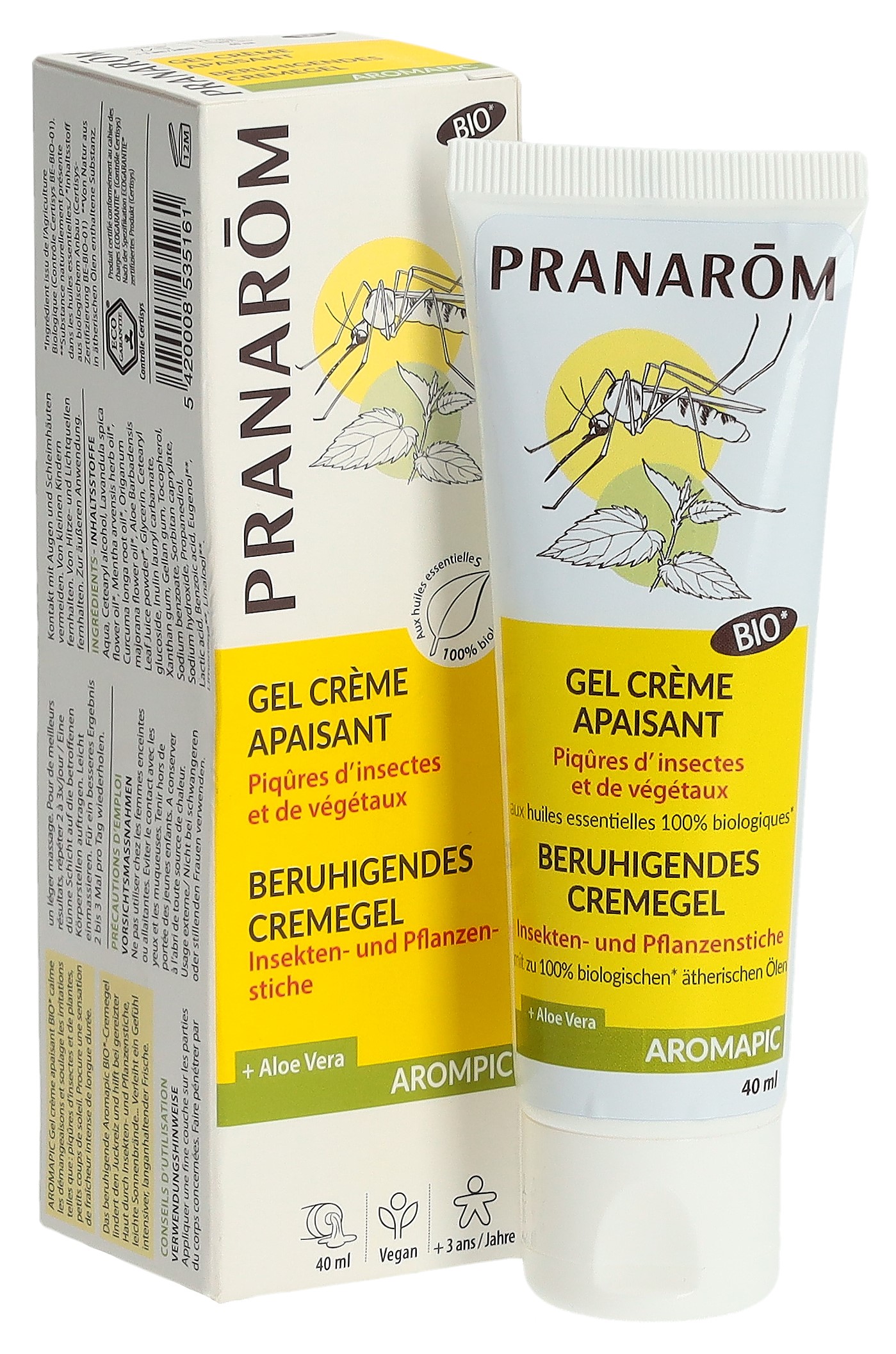 PRANAROM Aromapic Cremegel beruhigend Bio 40 ml
