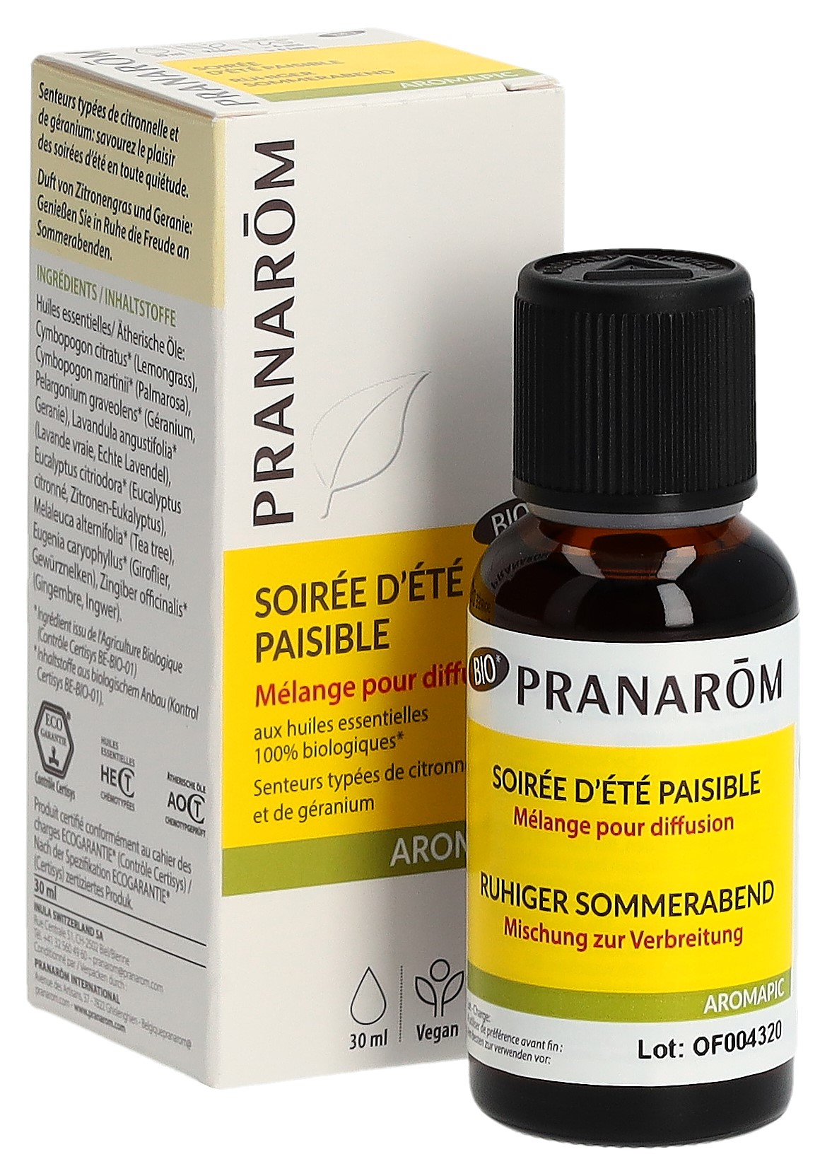 PRANAROM Aromapic Sommerabend Bio Fl 30 ml