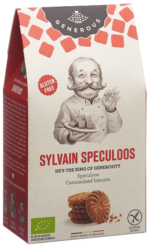 GENEROUS Sylvain Speculoos Spekulat glutenfr 100 g