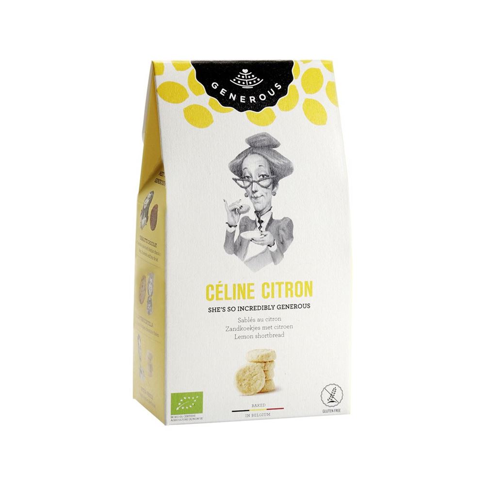 GENEROUS Céline Citron Sablés glutenfr 100 g