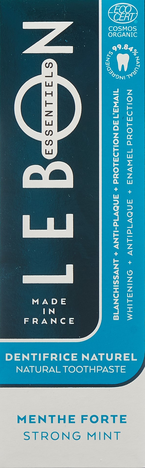LEBON ESSENTIELS Zahnpasta starke Minze Bio 80 ml