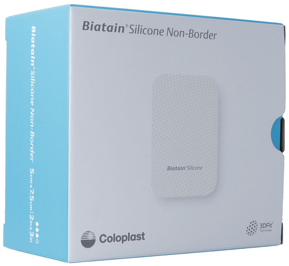 BIATAIN Silicone Non Border 5x7.5cm 10 Stk