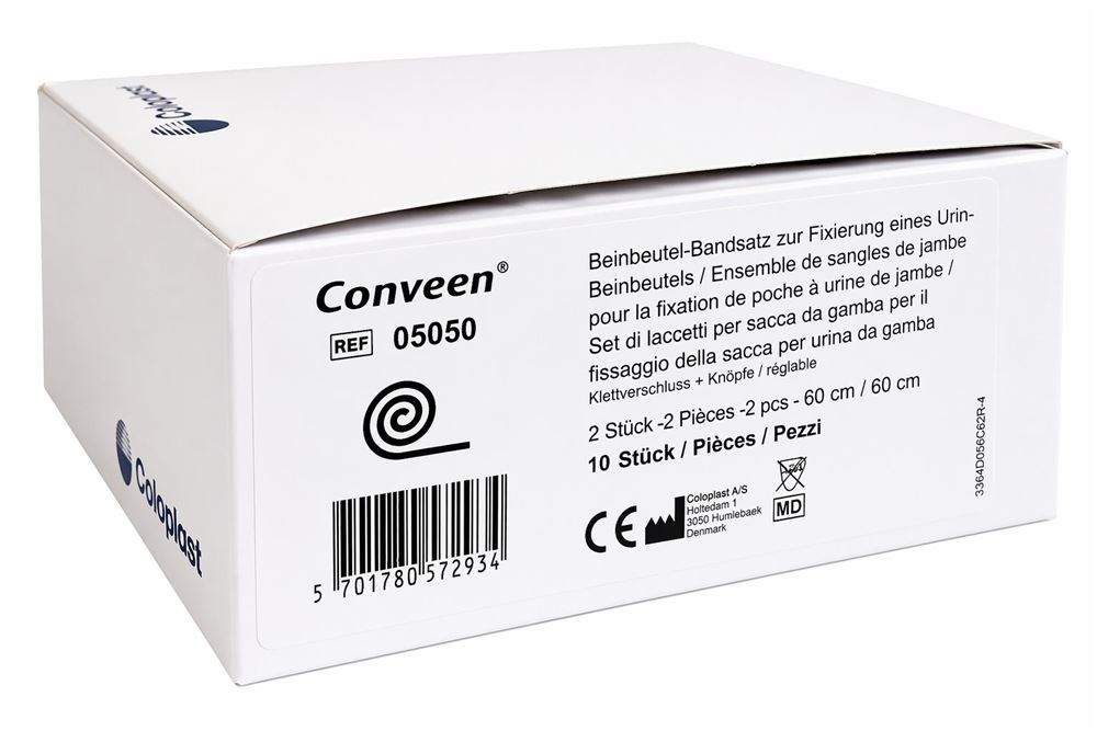 CONVEEN Befestigungsband Velcro Beinbeut 2 Stk