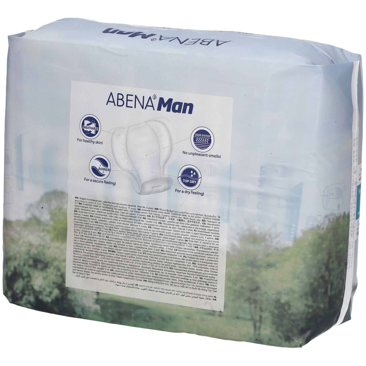 ABENA MAN Formula 1 23x29cm 450ml Btl 15 Stk