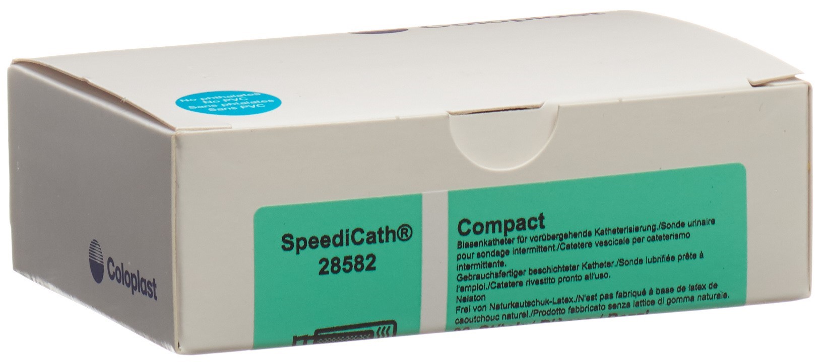 SPEEDICATH Comp 1x Kathet CH12 7cm Frau Nel 30 Stk