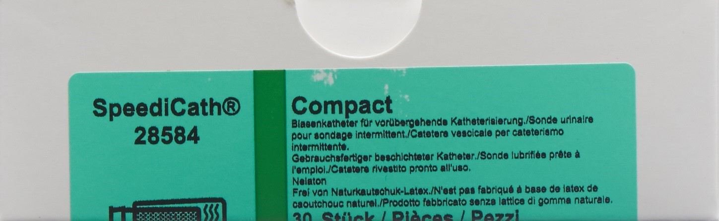SPEEDICATH Comp 1x Kathet CH14 7cm Frau Nel 30 Stk