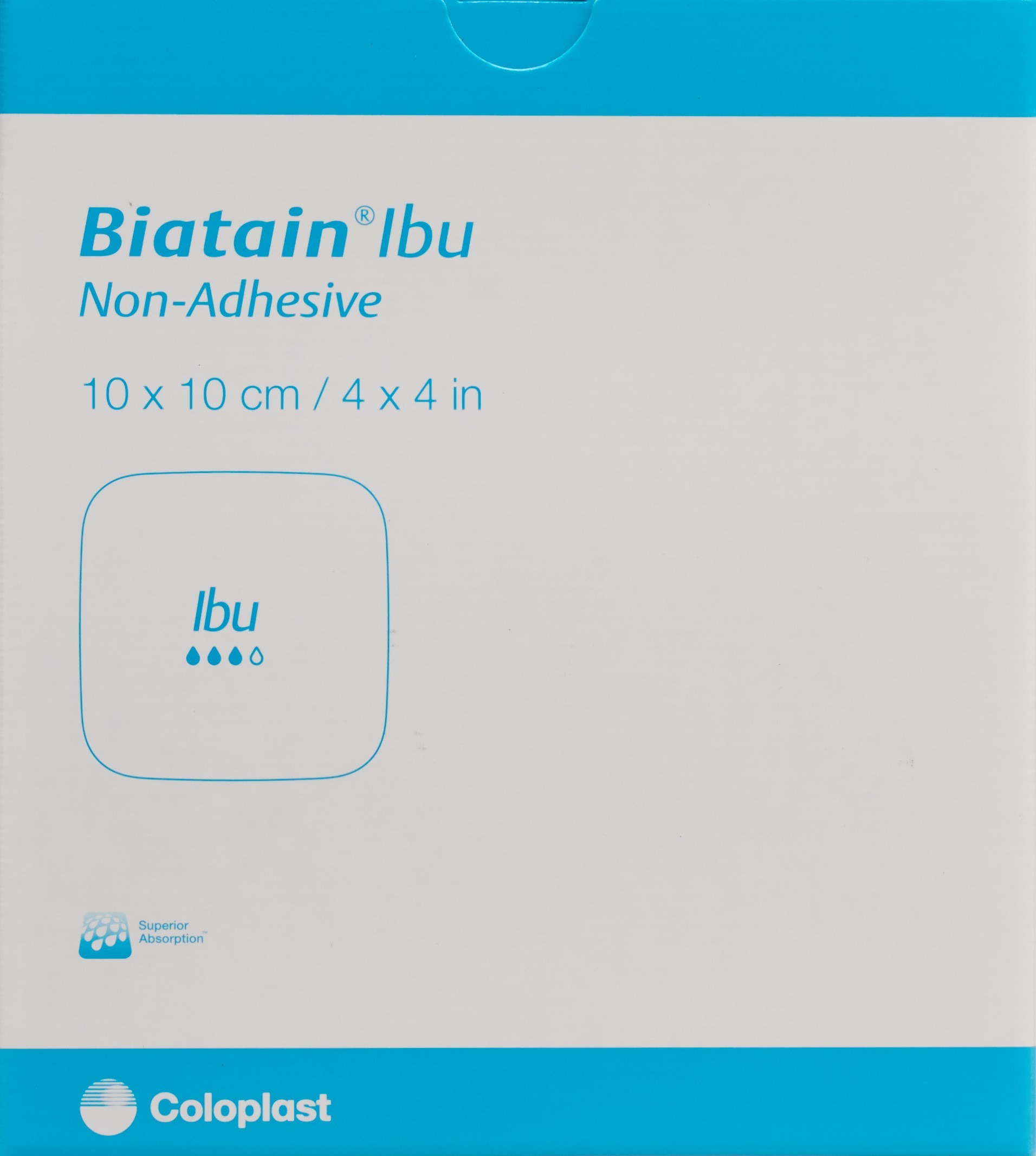 BIATAIN Ibu Non-Adhesive 10x10cm 5 Stk