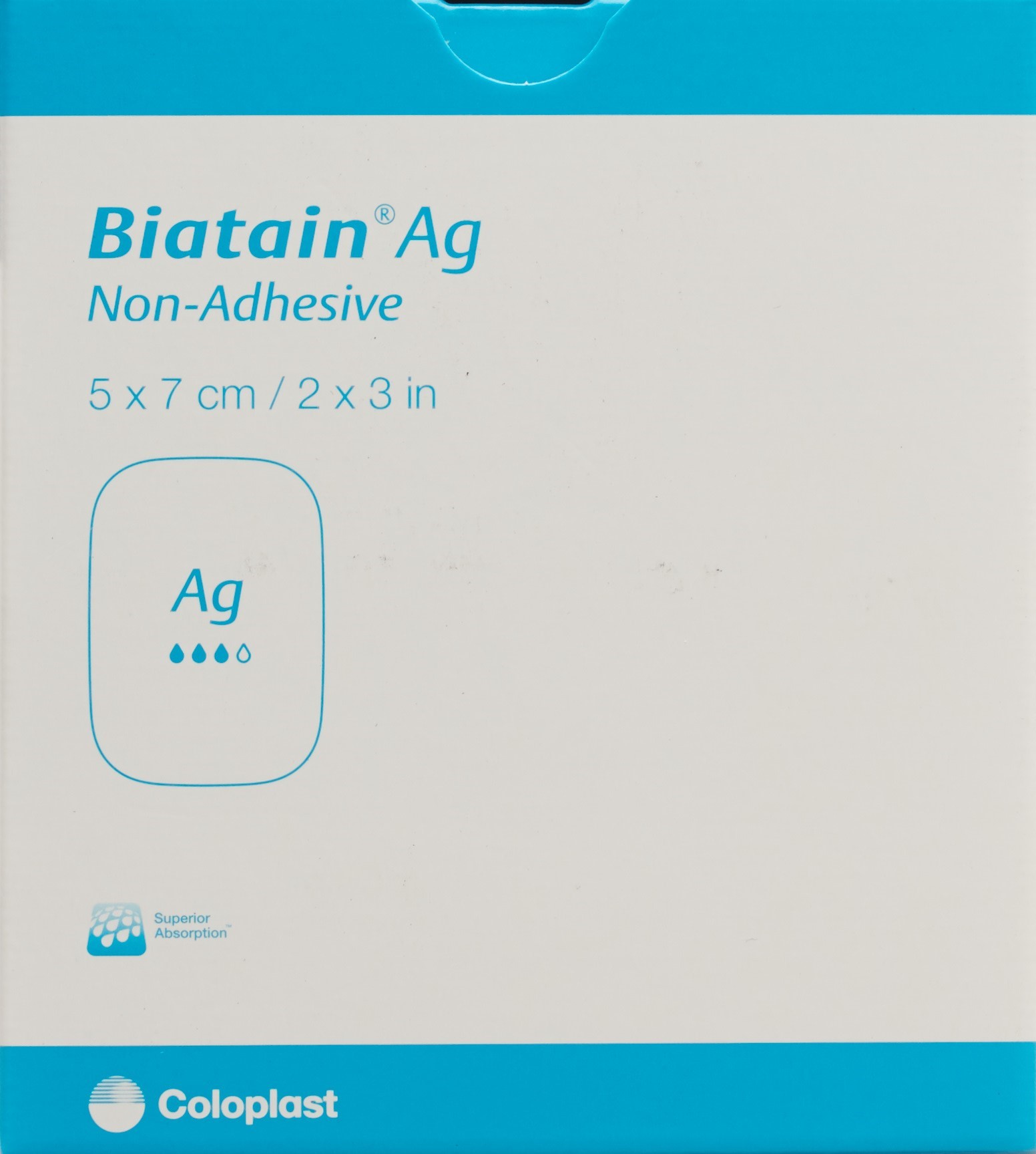 BIATAIN Ag Non-Adhesive 5x7cm 5 Stk