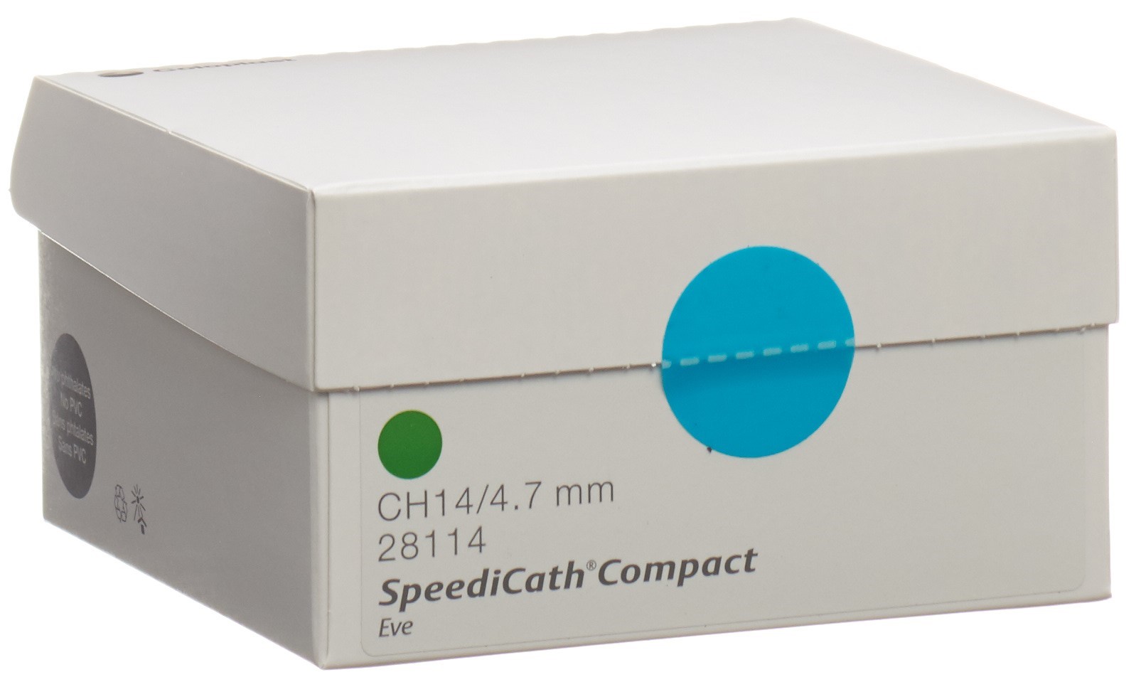 SPEEDICATH Compact Eve 1x Katheter CH14 Fra 30 Stk