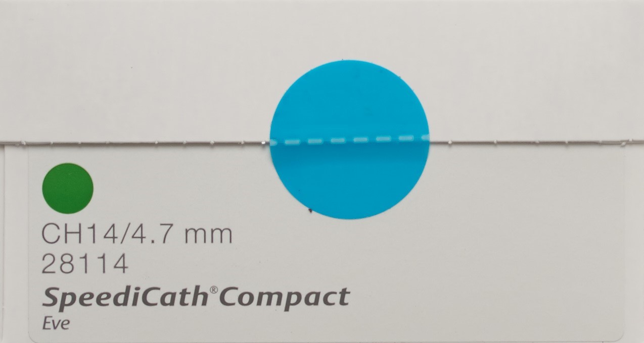 SPEEDICATH Compact Eve 1x Katheter CH14 Fra 30 Stk