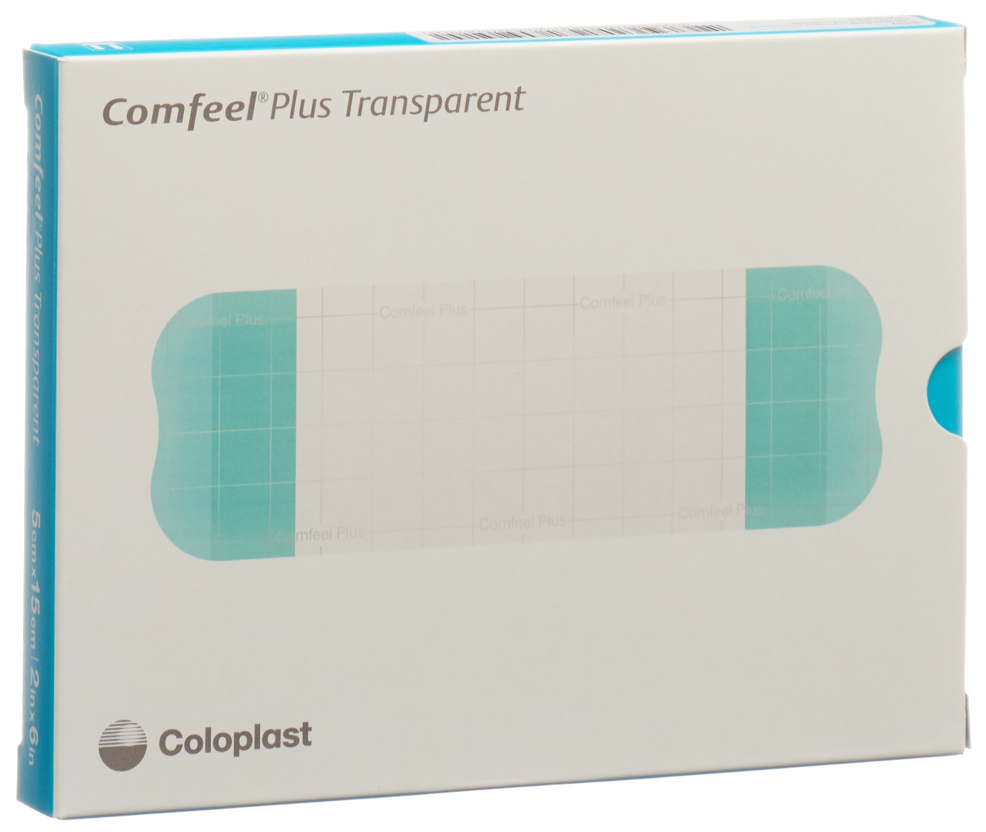 COMFEEL Plus Transparent Hydro Verb 5x15cm 5 Stk