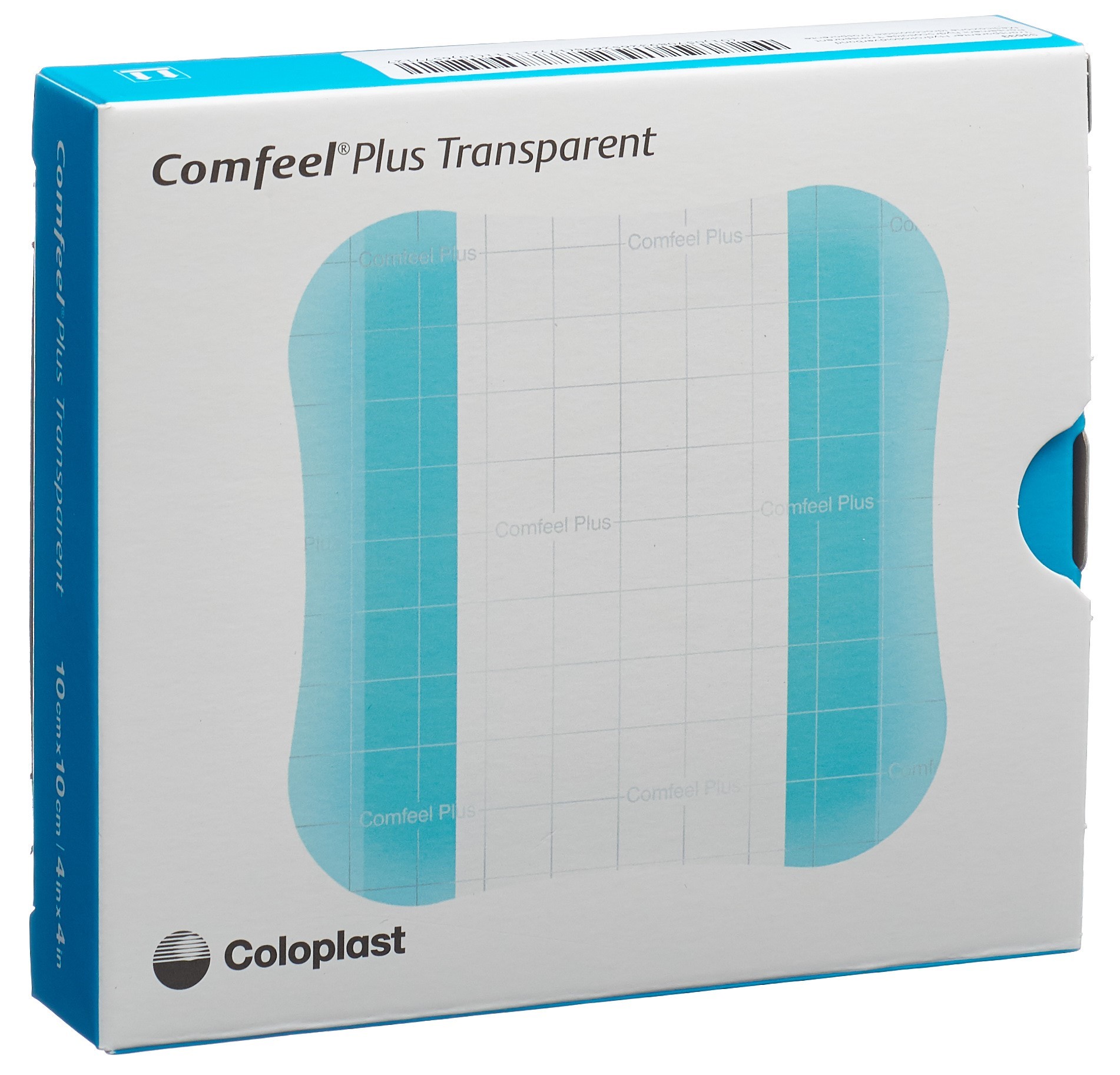 COMFEEL Plus Transparent Hydro Verb 10x10cm 10 Stk