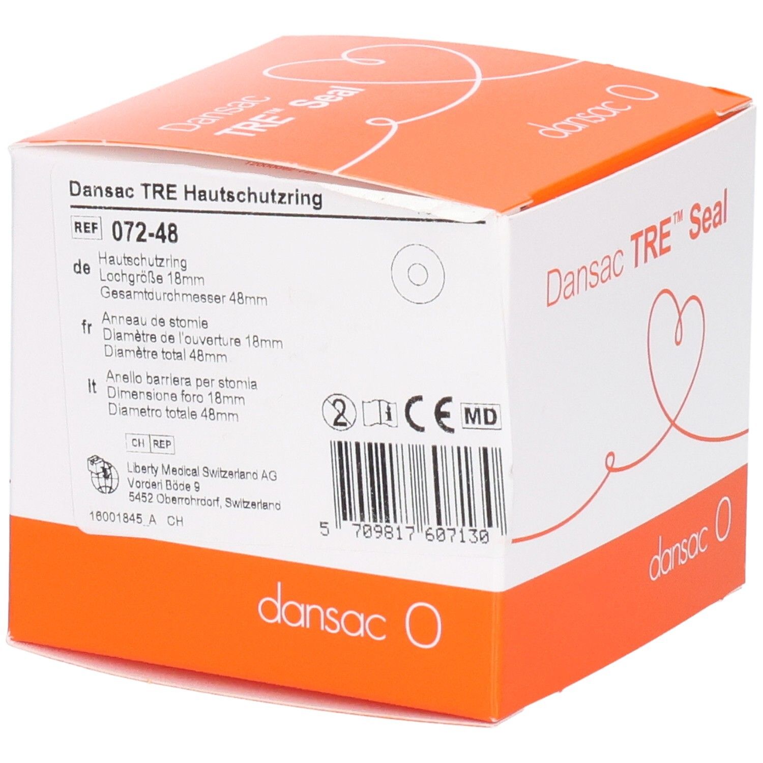 DANSAC TRE Seal Hautschutzr 48/2.3mm Loch 10 Stk