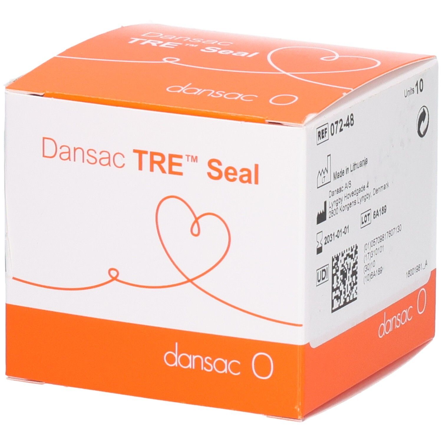 DANSAC TRE Seal Hautschutzr 48/2.3mm Loch 10 Stk