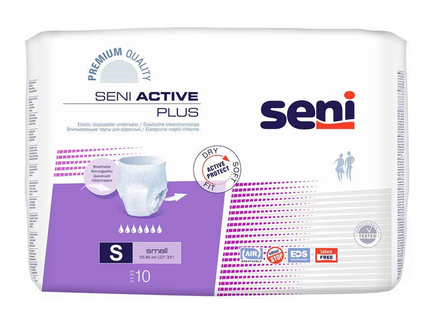 SENI Active Plus Pants S 10 Stk