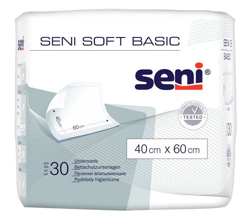 SENI Soft Basic Unterlage 40x60cm 30 Stk