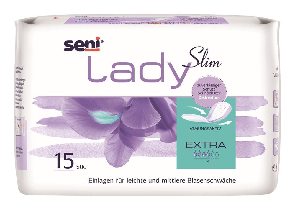 SENI Lady Slim Extra Einlage 15 Stk