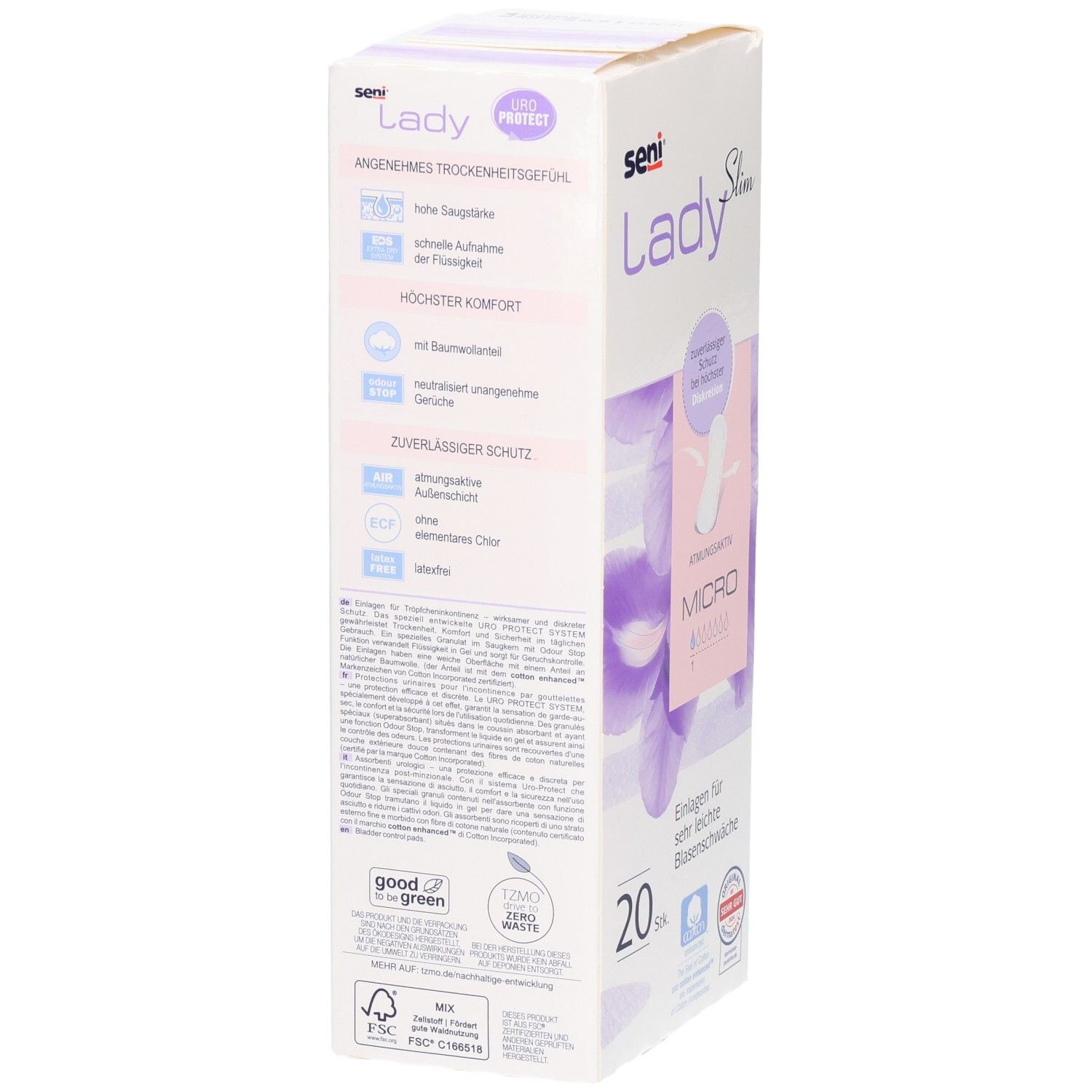 SENI Lady Slim Micro Einlage (n) 20 Stk