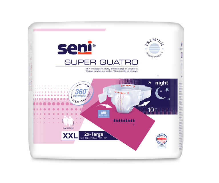 SENI Super Quatro XXL Btl 10 Stk