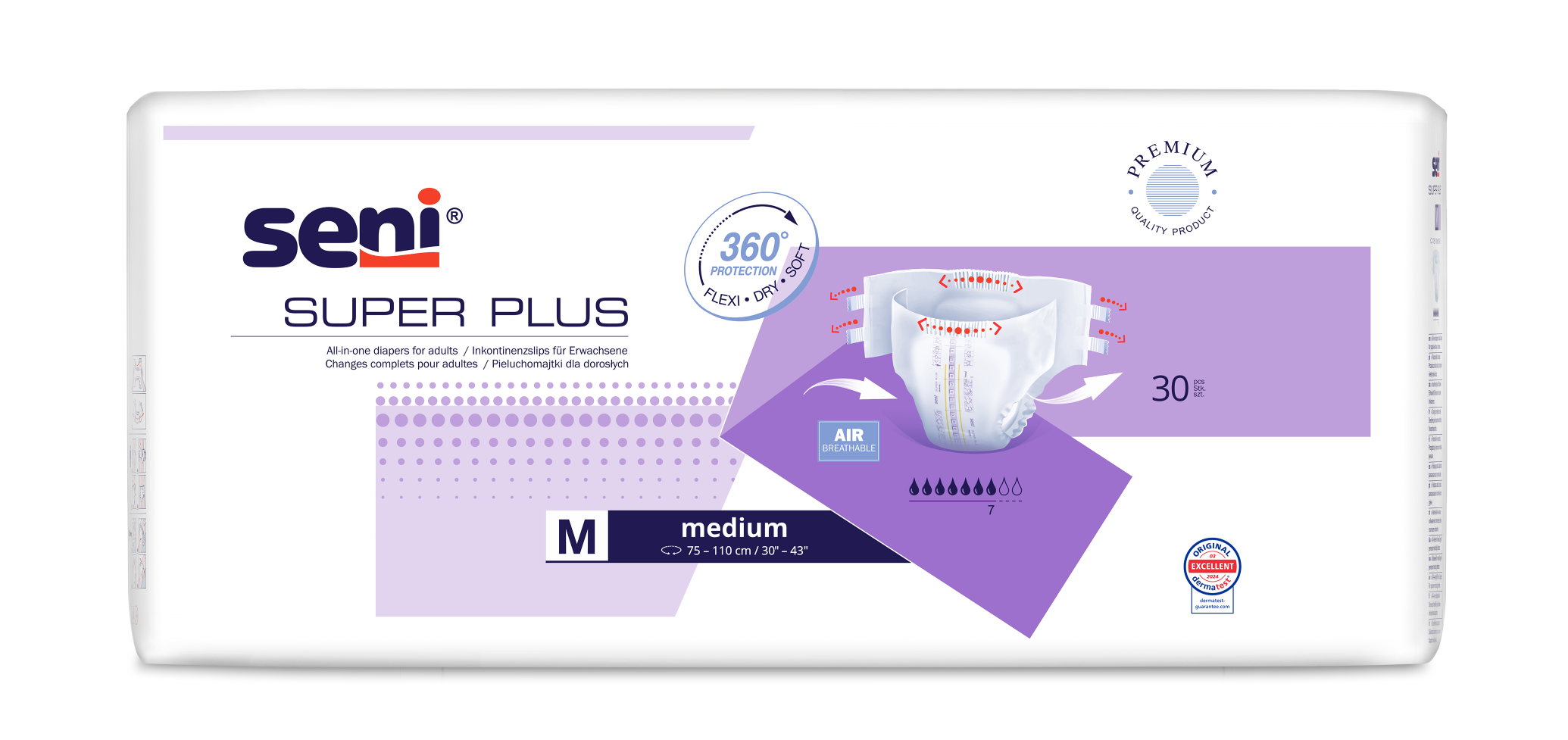 SENI Super Plus M Btl 30 Stk