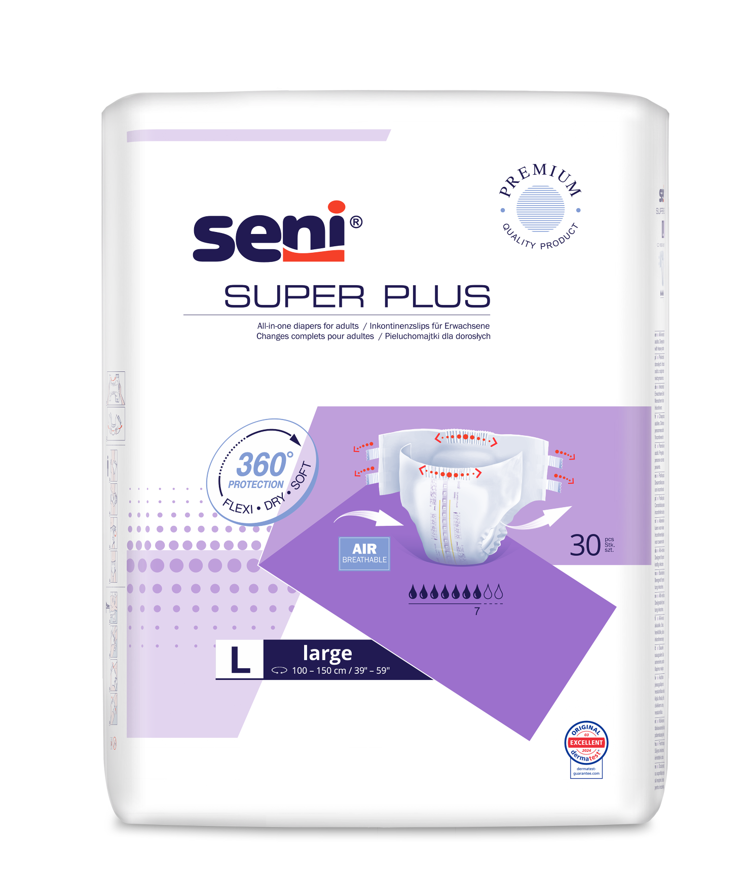 SENI Super Plus L Btl 30 Stk