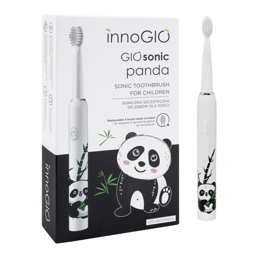 INNOGIO USB Sonic Zahnbürste Panda KIDS