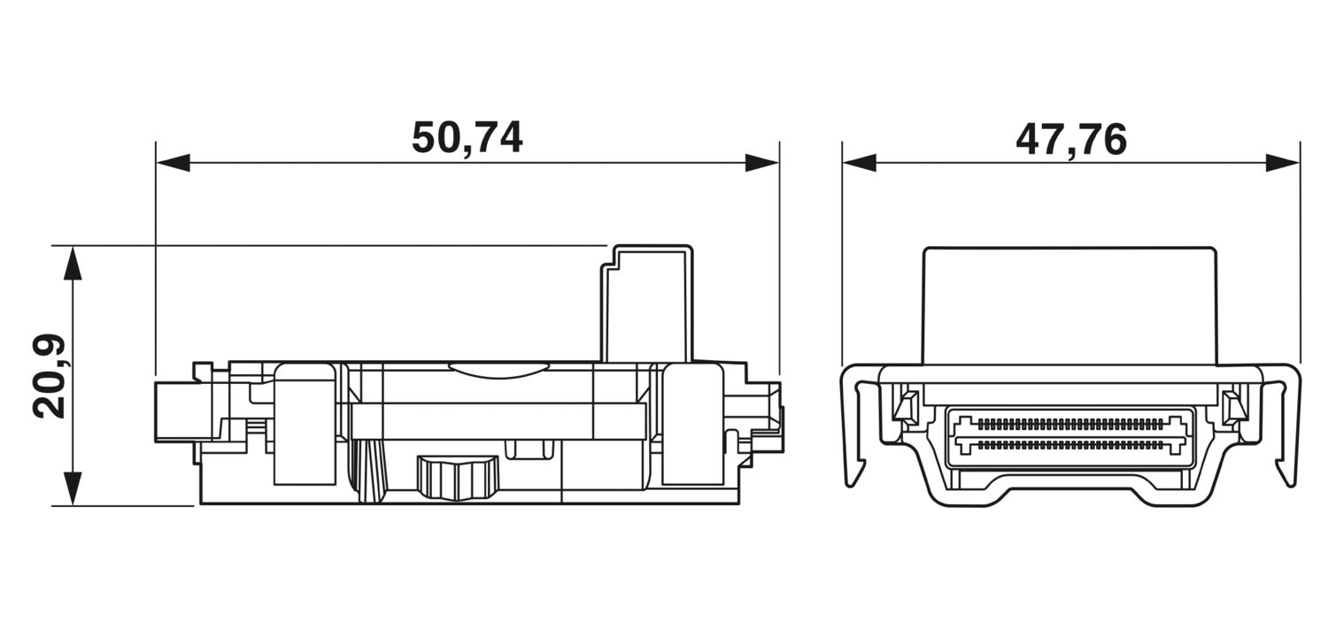 CONNECTOR 778116555 TI AXL CL6.35 OP5.5