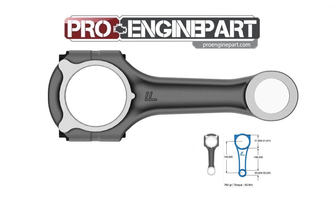 ROD 1555006210 5.5 CCM STRT PERC 210MM