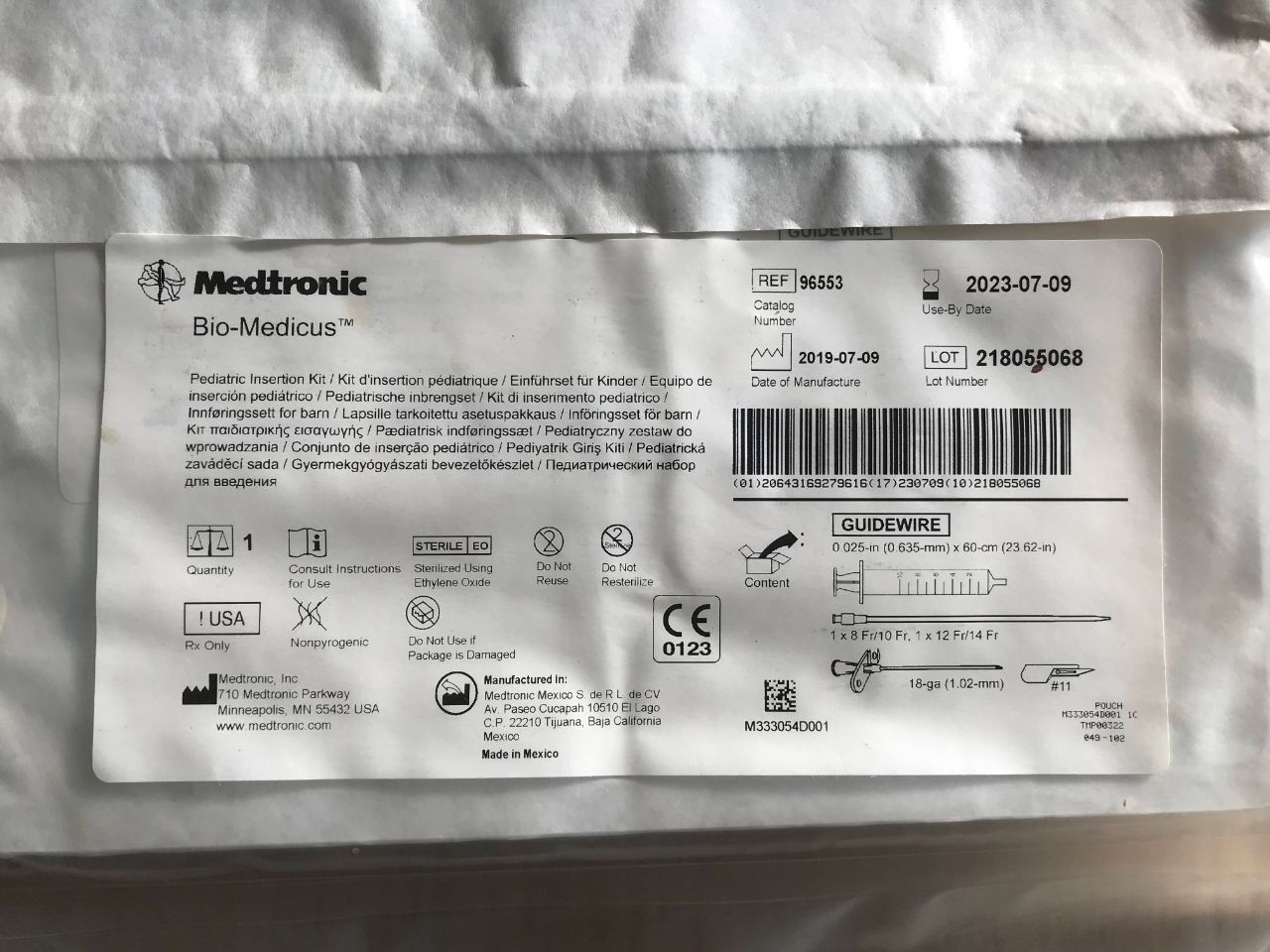 KIT 96553 BIO-MEDICUS PEDIATRIC