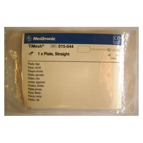PLATE 015-044 STRAIGHT 1H X 1H 12MM