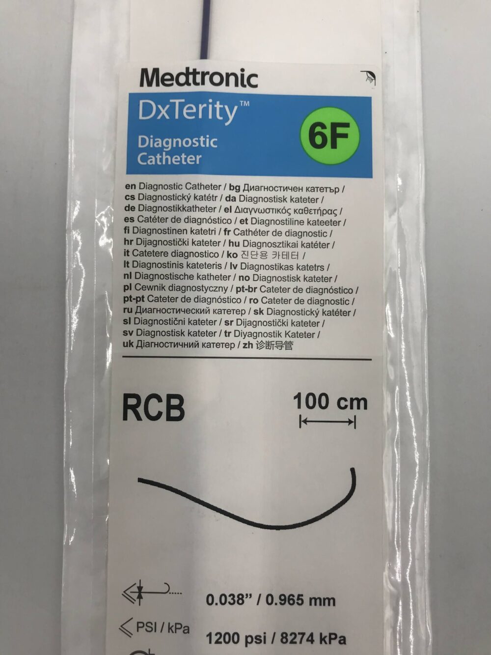 CATH DXT6JL40X DXTERITY 6F 125CM JL40