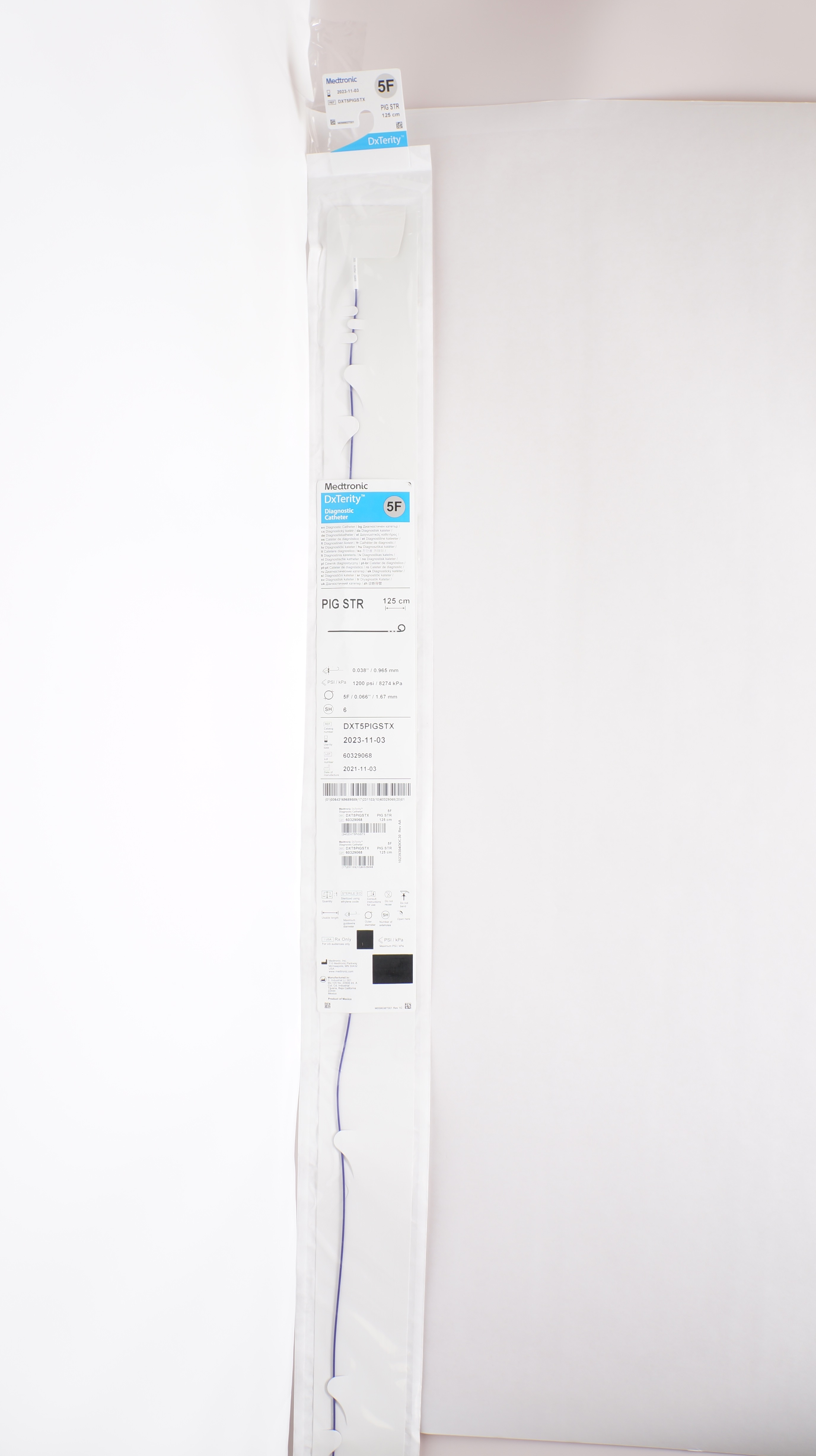 CATH DXT5MPA DXTERITY 5F 100CM MPA