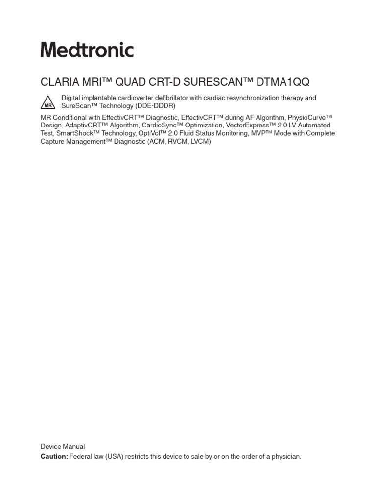 CRTD DTMA2QQ CLARIA MRI QUAD OUS DF4