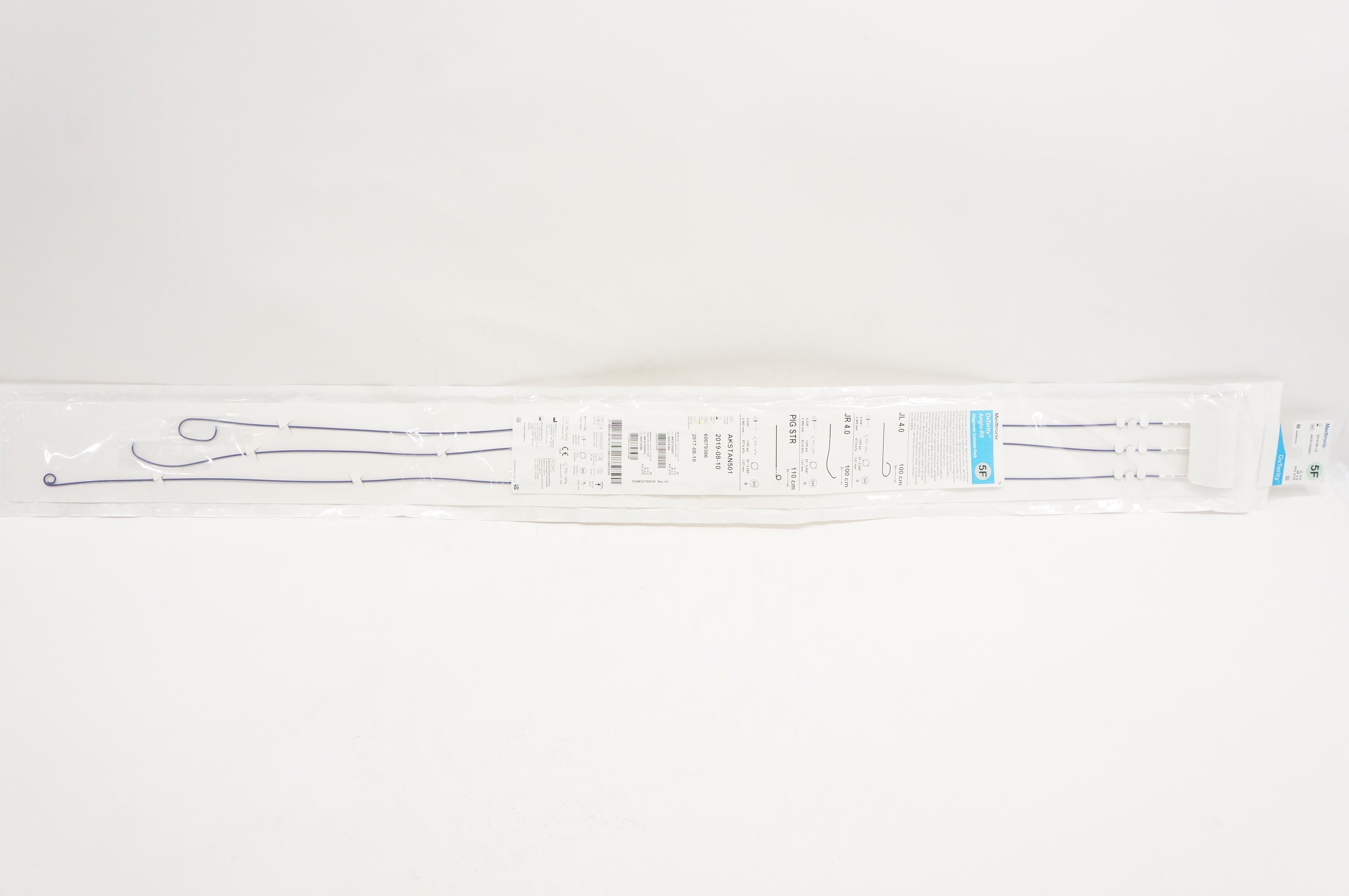 CATH AKSTAN602 DXT 6F 5PK ANGIO STD KIT
