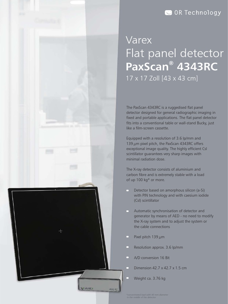 SVC KIT BI71000528 PAXSCAN 4030CB CP2 LC