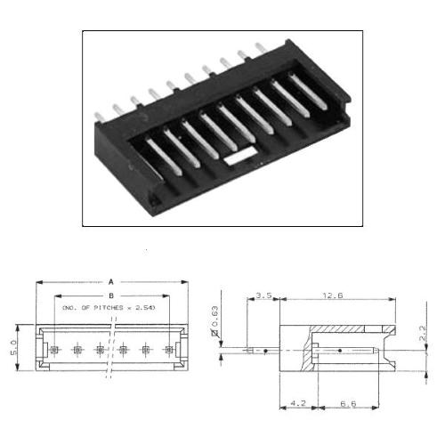 CONN CB4625 INTERSEPT 1/4X1/4X1/4 Y/LL