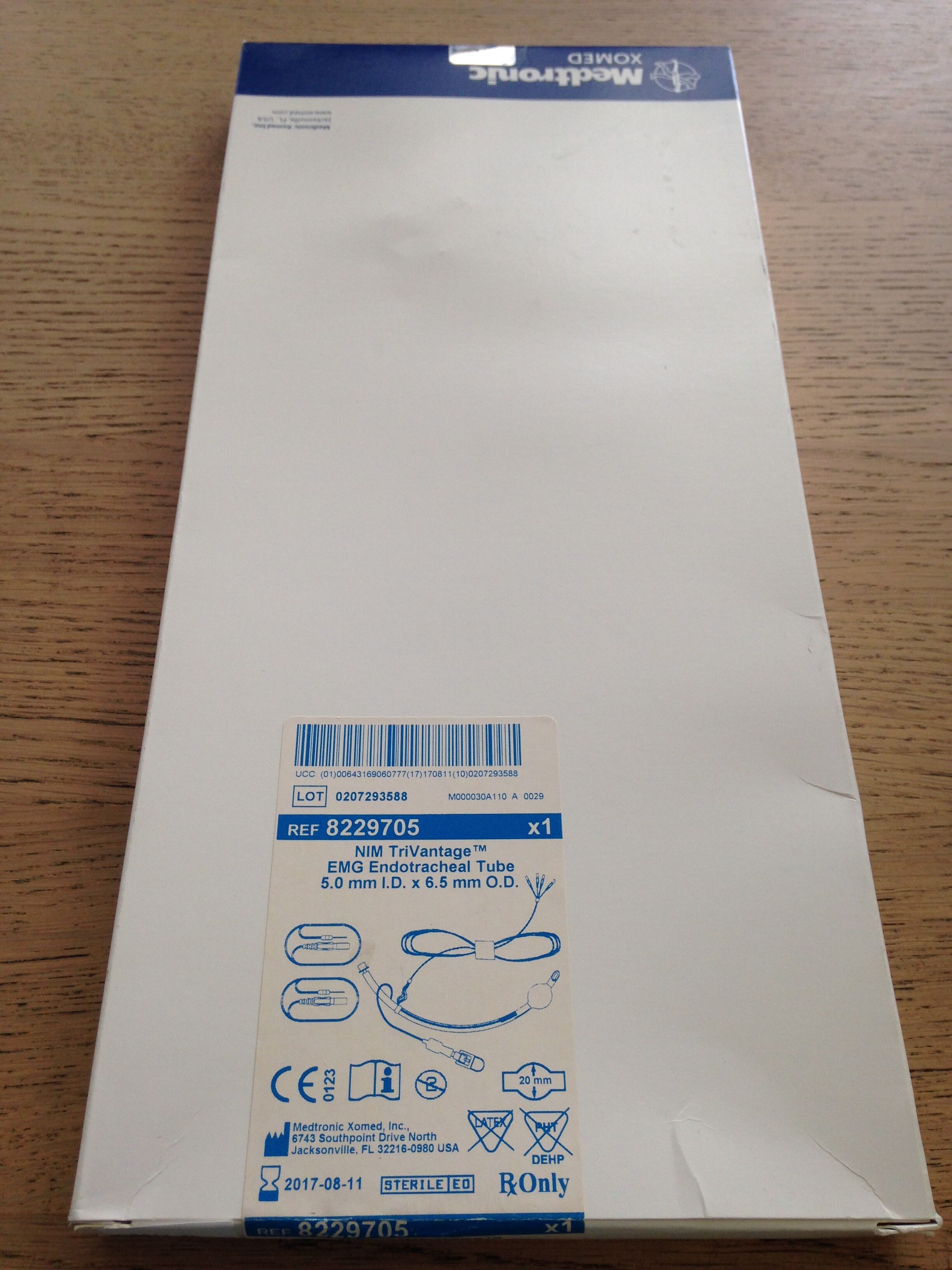 EMG TUBE 8229705 NIM TRIVANTAGE 5.0MM ID